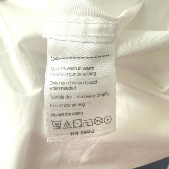 NWOT Lorenzo Uomo Performance Stretch Trim Fit Long Sleeve Button Front Shirt - Picture 9 of 10